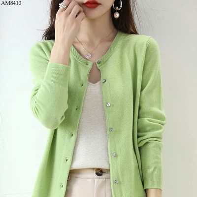 AM8410 ÁO LEN CARDIGAN DỆT KIM CHO NỮ