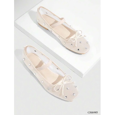 GM6985 GIÀY BÚP BÊ ĐẾ BỆT CHO NỮ