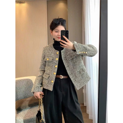 AM8445  ÁO KHOÁC DẠ TWEED CHO NỮ 