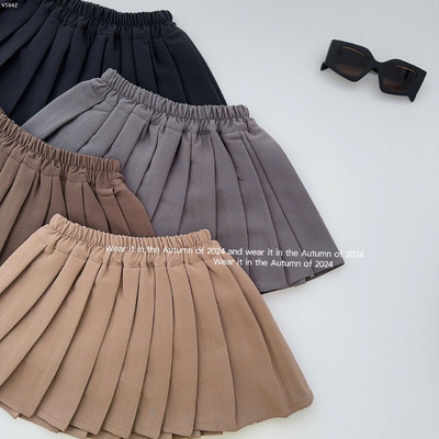 V5842 CHÂN VÁY XẾP LY BÉ GÁI