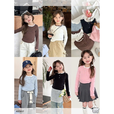 AG5437 ÁO THUN DÀI TAY AMBBKIDS