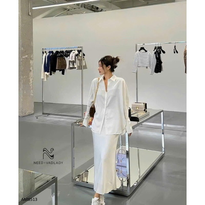 AM8513 SƠ MI LỤA CHÍNH HÃNG KASLEAD