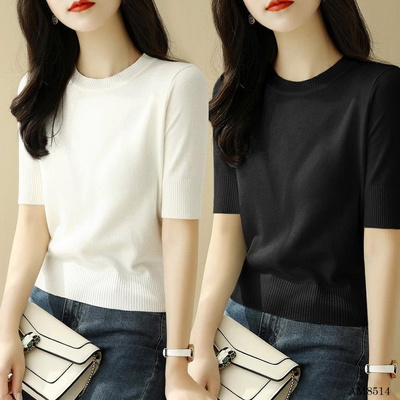 AM8514 ÁO LEN TAY LỠ CỔ TRÒN