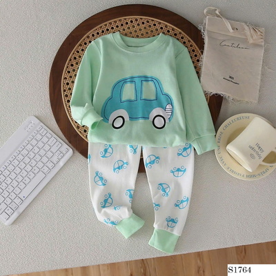 S1764 BỘ COTTON CHO BÉ