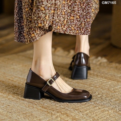 GM7165 GIÀY MARY JANE CỔ ĐIỂN