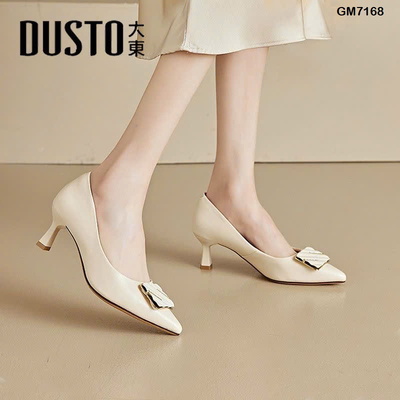 GM7168 Giày cao gót mũi nhọn hãng Dusto
