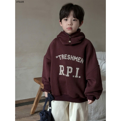AT6105 ÁO NỈ HOODIE BÉ TRAI