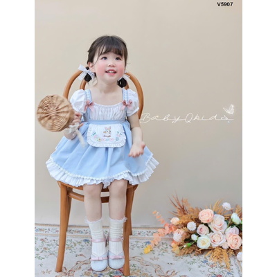 V5907 VÁY BABYDOLL LOLITA XINH YÊU CHO BÉ