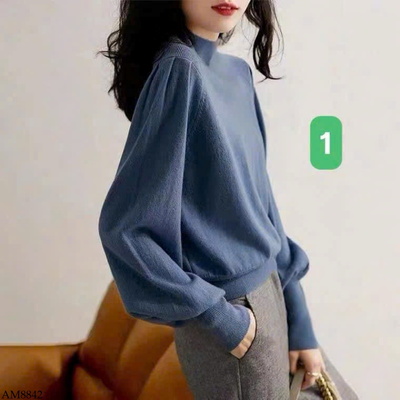 AM8842 ÁO LEN TAY BỒNG CHO NỮ