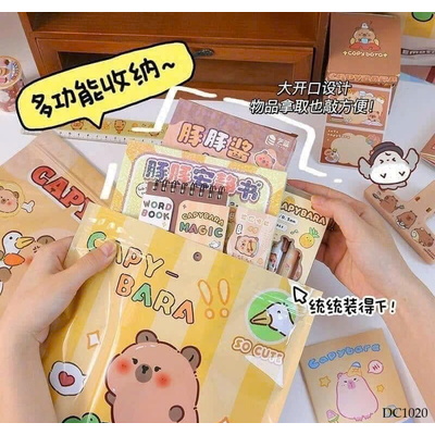 DC1020 SET 2 GÓI QUÀ BÍ MẬT CAPYBARA