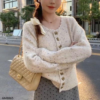 AM8865 ÁO LEN CARDIGAN NỮ