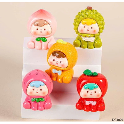 DC1029 SET 10 MÔ HÌNH MINI EM BÉ TRÁI CÂY