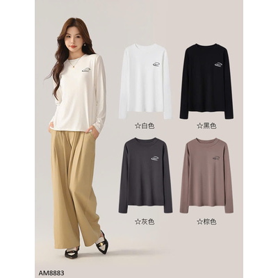AM8883 ÁO THUN NỮ DÀI TAY THU ĐÔNG