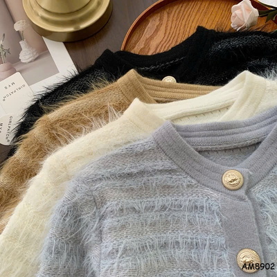 AM8902 ÁO LEN CARDIGAN LÔNG NỮ
