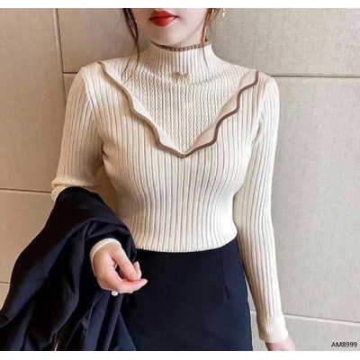AM8999 ÁO LEN CỔ CAO