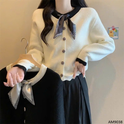 AM9038  ÁO CỔ NƠ MONZON