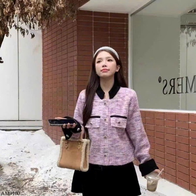 AM9100 ÁO KHOÁC DẠ TWEED CHO NỮ