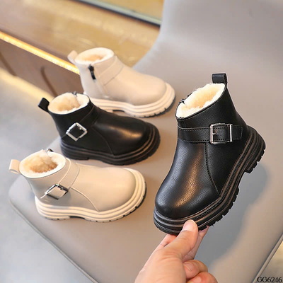 GG6246 BOOT CỔ NGẮN LÓT LÔNG CHO BÉ