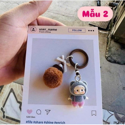 PK7858  MÓC KHÓA HOẠT HÌNH