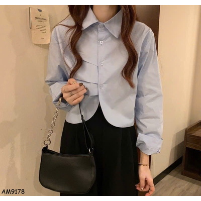 AM9178 SƠ MI KIỂU NGẮN NỮ