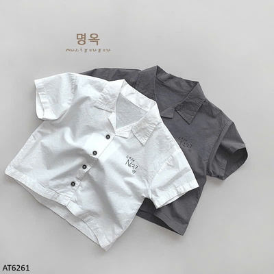 AT6261 ÁO SƠ MI CỘC TAY BT