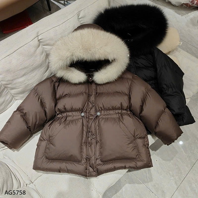AG5758  ÁO KHOÁC PHAO MŨ LÔNG