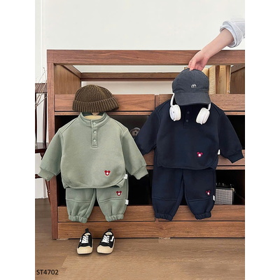 ST4702 SET NỈ CHO BÉ SZ NHÍ
