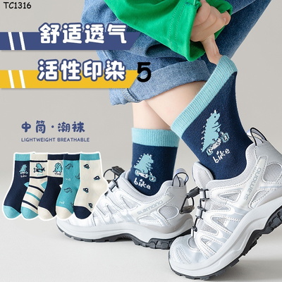 TC1316 SET 5 ĐÔI TẤT CHO BÉ