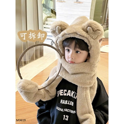 M3619  MŨ LÔNG KÈM KÍNH KÈM BAO TAY