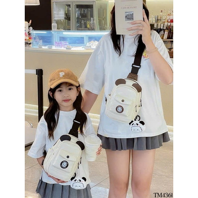 TM4361 TÚI ĐEO NGỰC KÈM MÓC KHÓA CHO MẸ BÉ