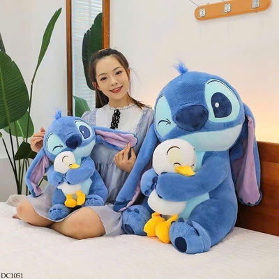 DC1051 GẤU BÔNG STITCH CHÚ VỊT NHỎ