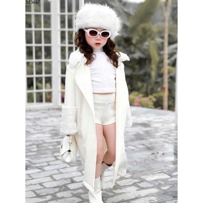 M3647 MŨ LÔNG NỬA ĐẦU CHO BÉ