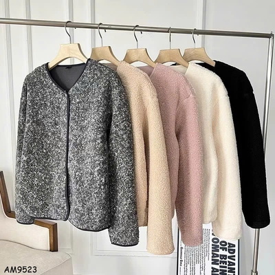 AM9523 ÁO CARDIGAN LÔNG CỪU NỮ