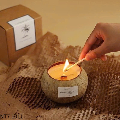 PK7988 NẾN THƠM VỎ DỪA