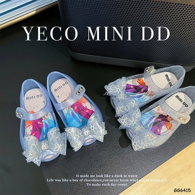 GG6415 GIÀY NHỰA ELSA PHỐI NƠ