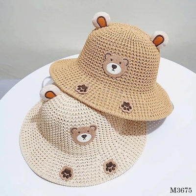 M3675  MŨ GẤU VÀNH TRÒN CHO BÉ