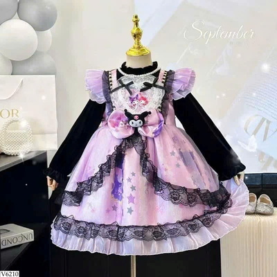 V6210 VÁY KUROMI MELODY CHO BÉ GÁI