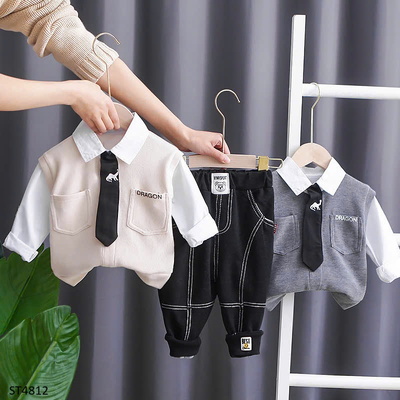 ST4812 SET BÉ TRAI KÈM CÀ VẠT