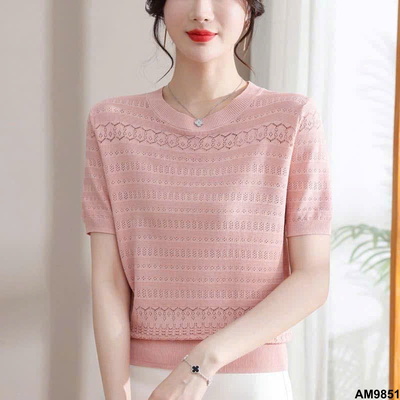 AM9851 ÁO LEN DỆT KIM CỘC TAY NỮ