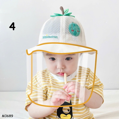 M3689 MŨ DỄ THƯƠNG KÈM TẤM CHẮN BỤI CHO BÉ