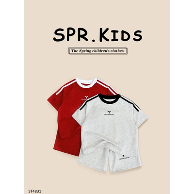 ST4831  BỘ SHORT BÉ TRAI HÃNG SPR KIDS