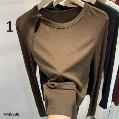 AM9888 ÁO THUN NỮ XOẮN CỔ