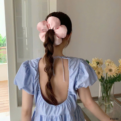 KT1230 DÂY BUỘC TÓC BÔNG HOA