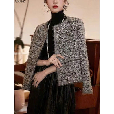 AM9987 ÁO KHOÁC DẠ TWEED CHO NỮ