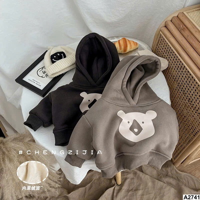 A2741 ÁO NỈ HOODIE GẤU CHO BÉ