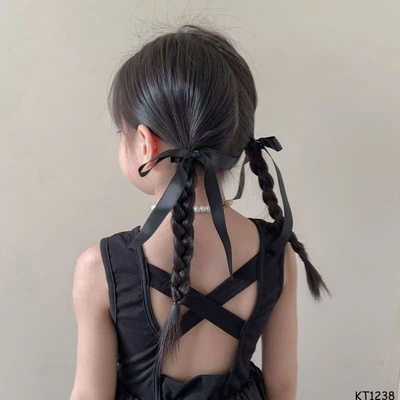 KT1238 SET 2 DÂY BUỘC TÓC NƠ BÉ GÁI