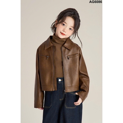 AG6086 ÁO DA HÃNG AMYBABY BÉ GÁI