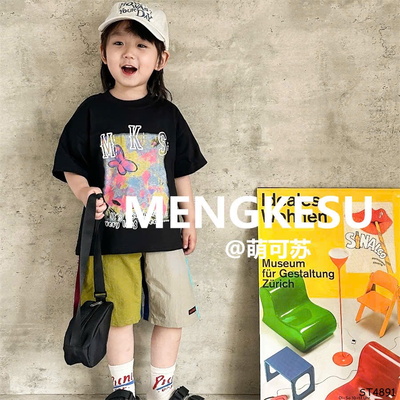 ST4891 SET ÁO PHÔNG CỘC MIX QUẦN SHORT BÉ TRAI
