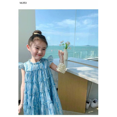 V6353 VÁY CÔNG CHÚA CÁNH TIÊN CHO BÉ