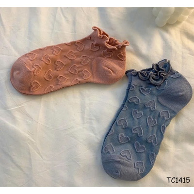 TC1415 SET 10 ĐÔI TẤT TRÁI TIM